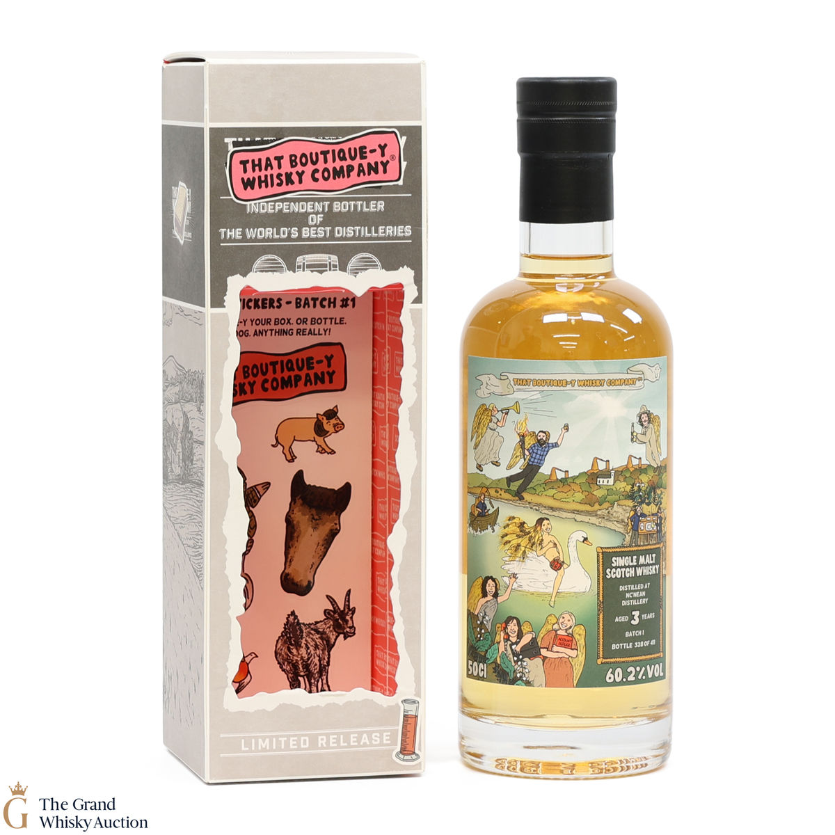 Nc'nean - 3 Year Old - That Boutique-y Whisky Company Batch #1 (50cl)