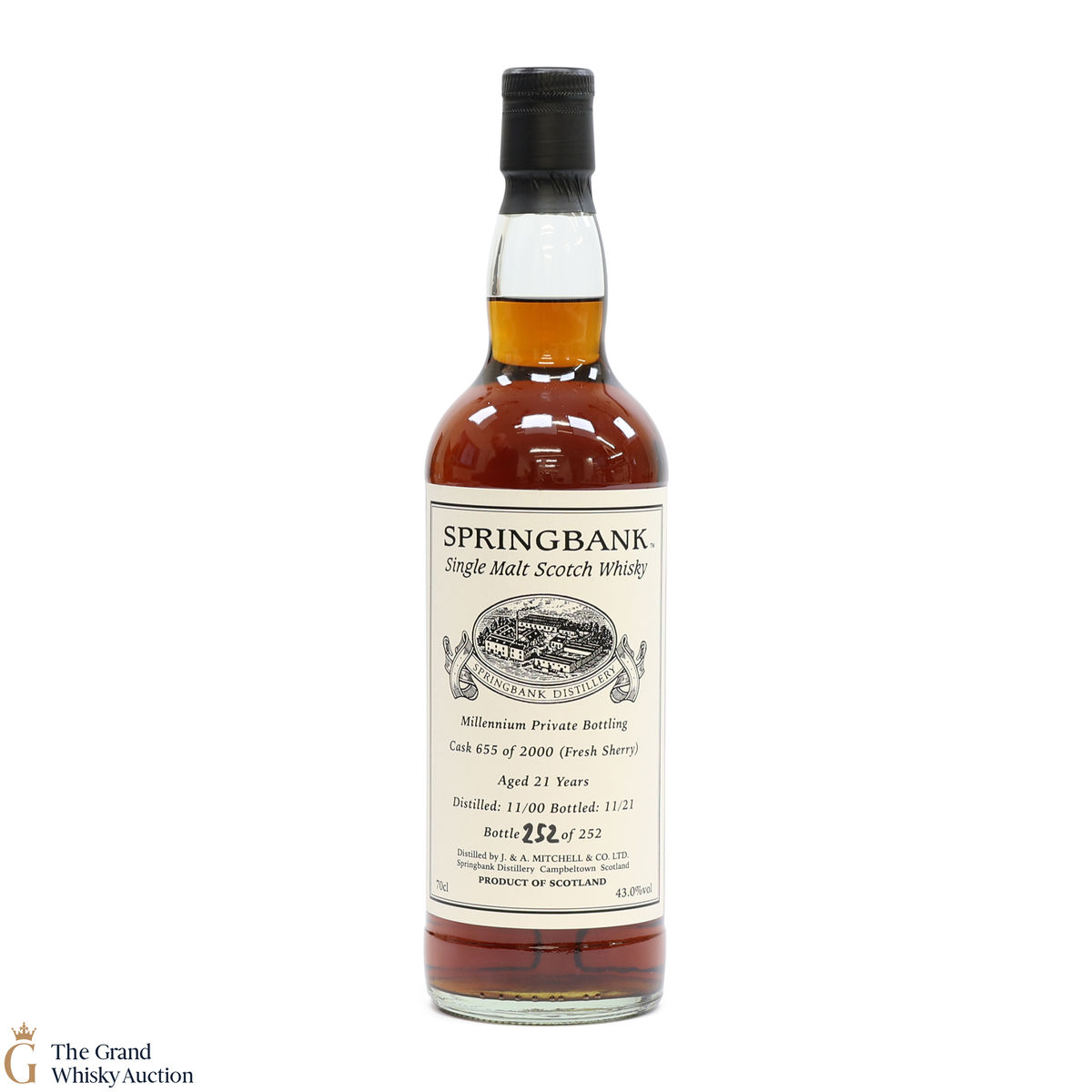 Springbank - 21 Year Old 2000 - Millennium Private Bottling 