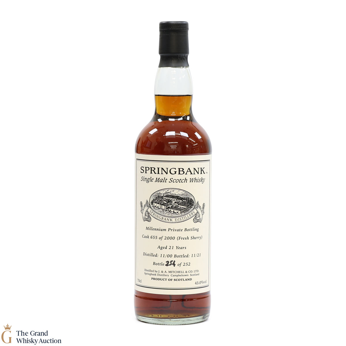 Springbank - 21 Year Old 2000 - Millennium Private Bottling 