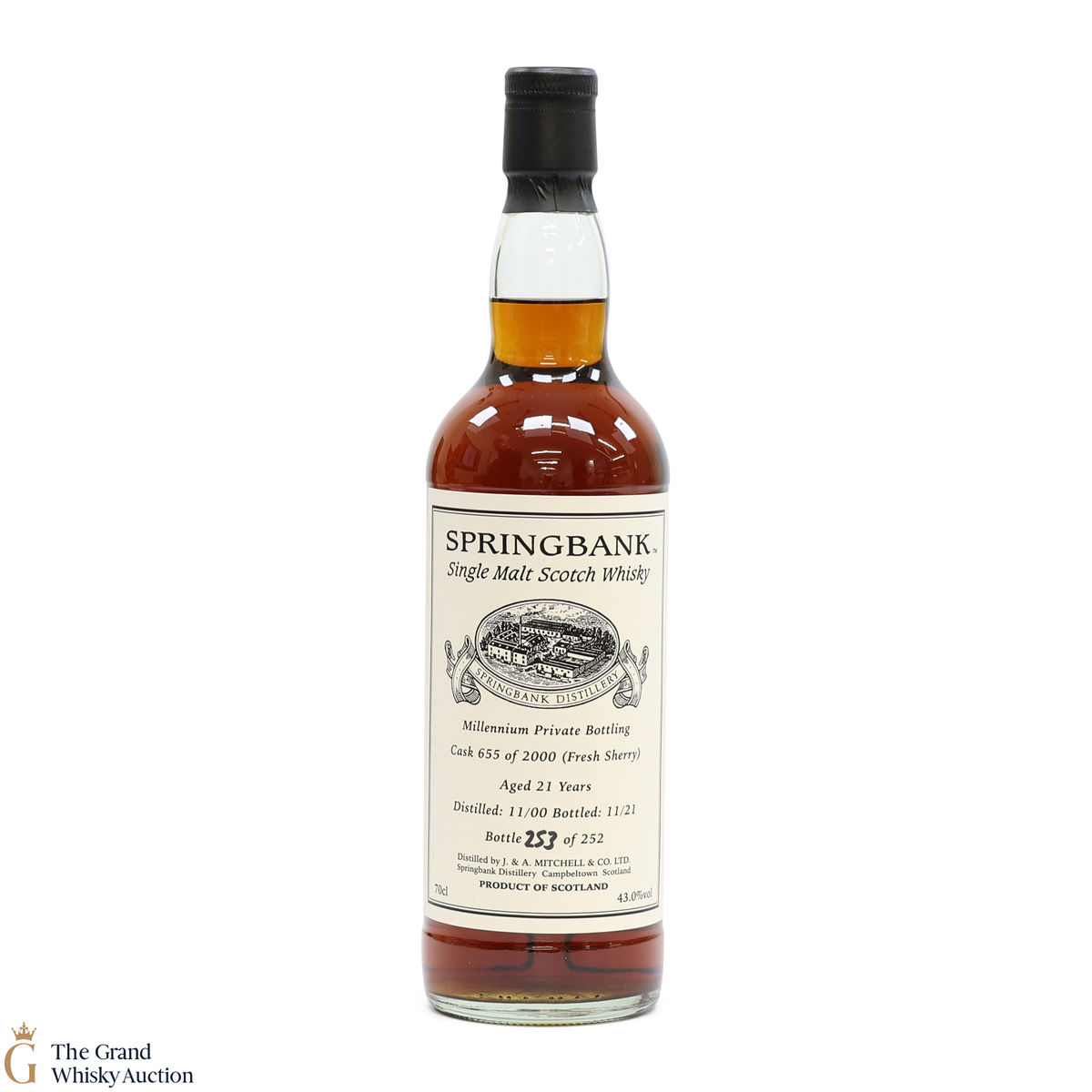 Springbank - 21 Year Old 2000 - Millennium Private Bottling 