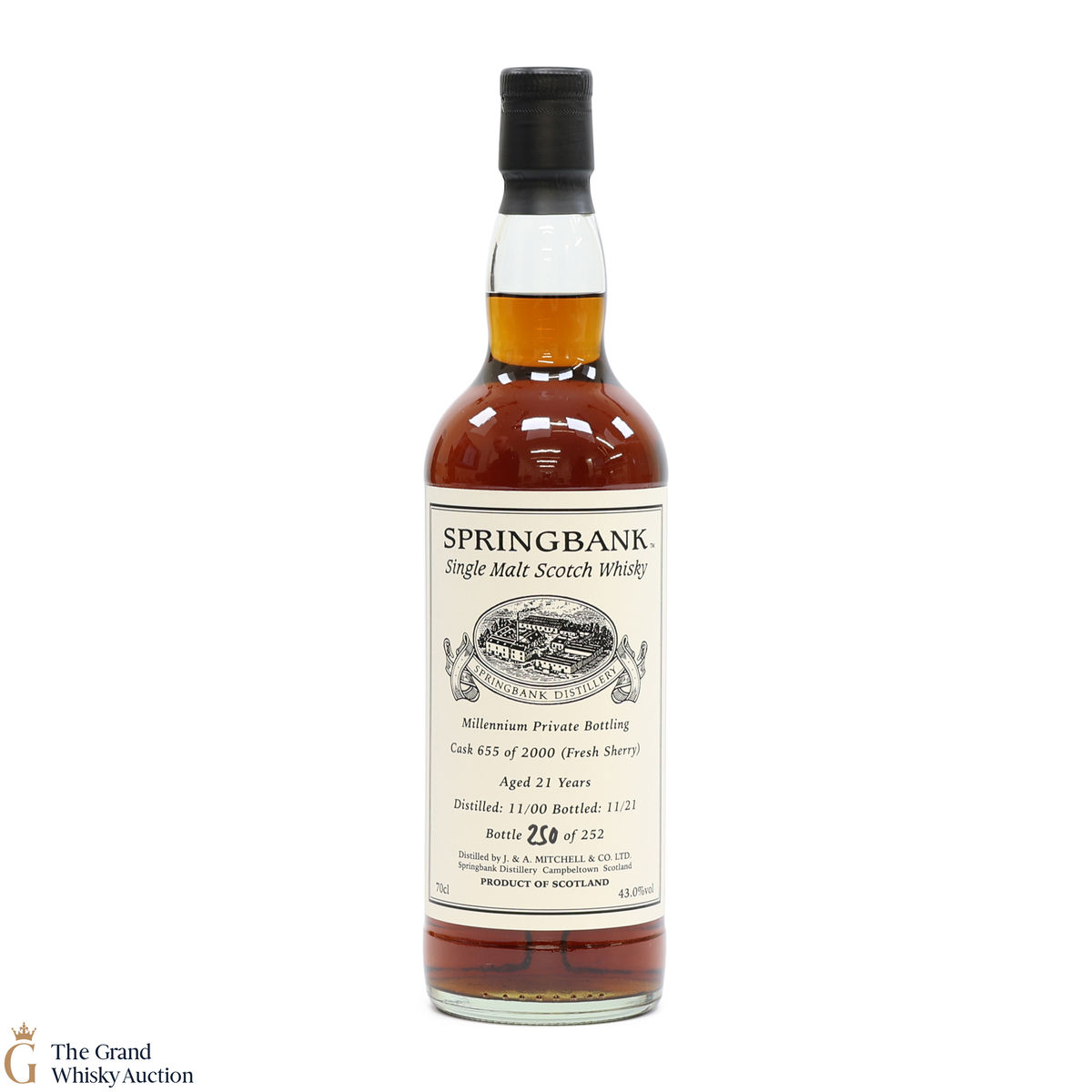 Springbank - 21 Year Old 2000 - Millennium Private Bottling 