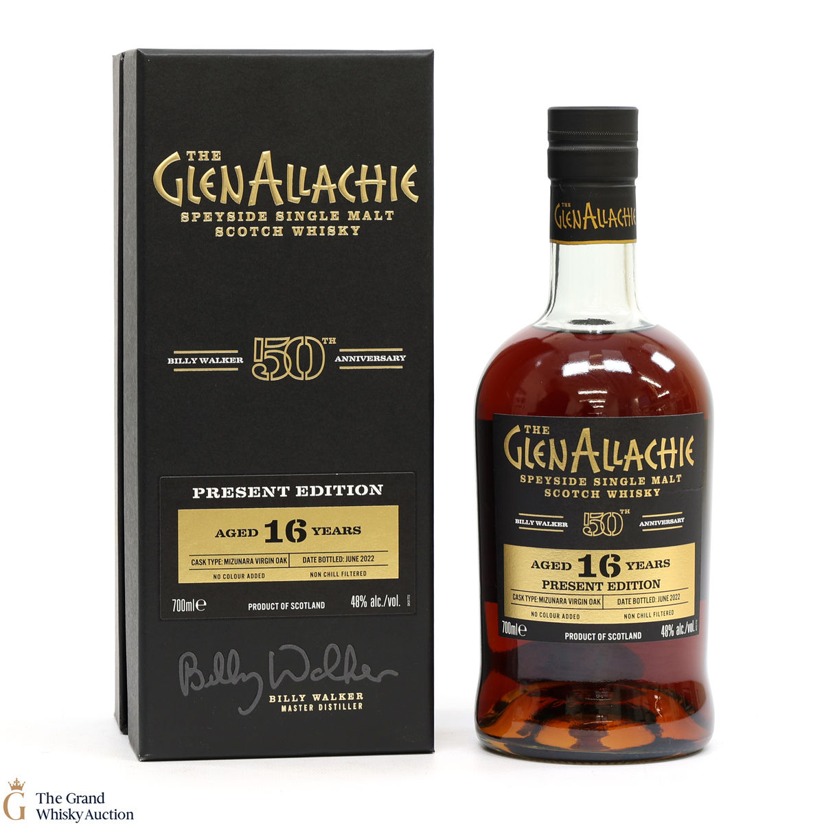 Glenallachie - 16 Year Old - Billy Walker 50th Anniversary - Present Edition