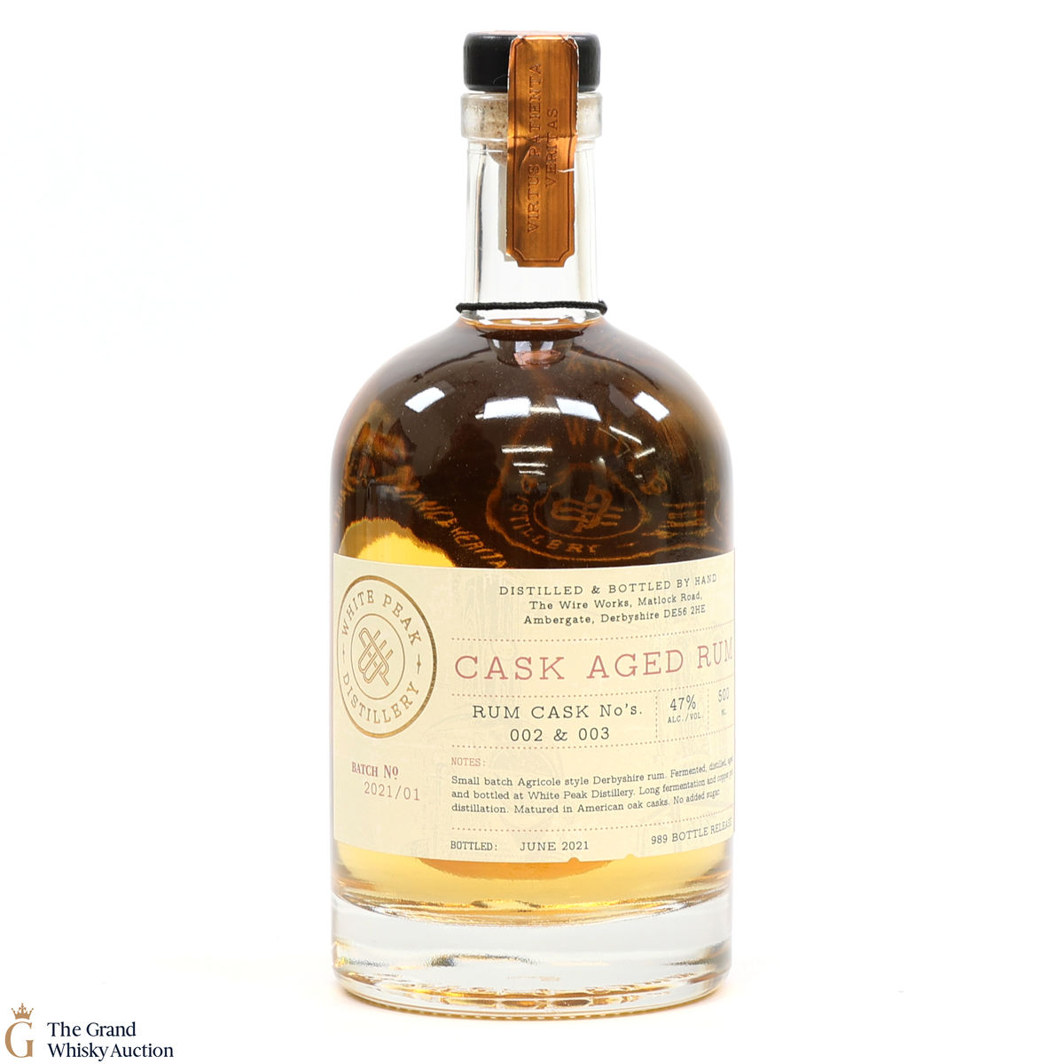 White Peak - Cask Aged Rum 50cl Batch 2021/01