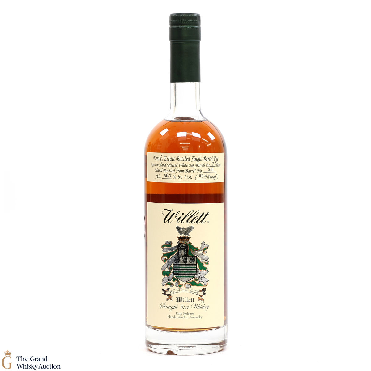 Willett Family Estate - 7 Year Old Single Barrel Rye #2111 - Hedonism Wines Exclusive