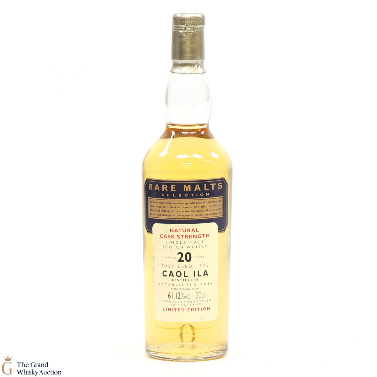 Caol Ila - 20 Year Old 1975 - Rare Malt 61.12% (20cl)