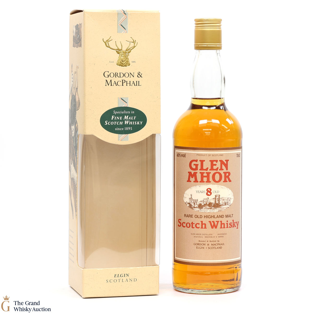Glen Mhor - 8 Year Old - Gordon & MacPhail 1990s (75cl)