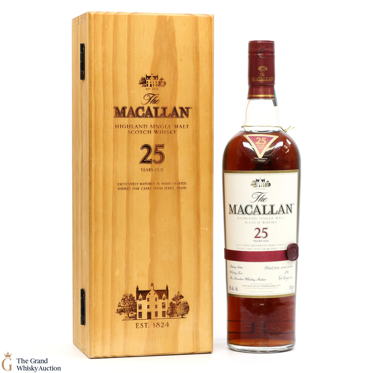 Macallan - 25 Year Old - Sherry Oak Pre 2018 (75cl)