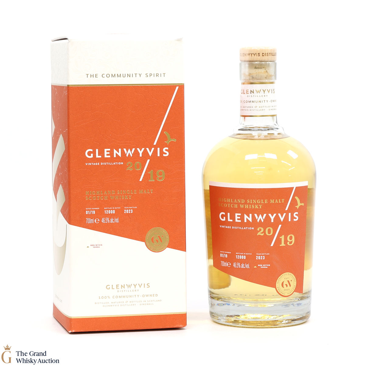 GlenWyvis - Highland Single Malt 2019 Batch 01/19