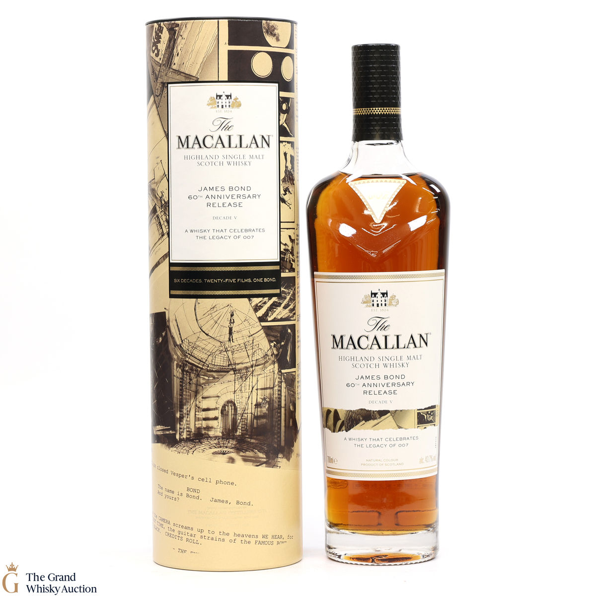 Macallan - James Bond 60th Anniversary - Decade V