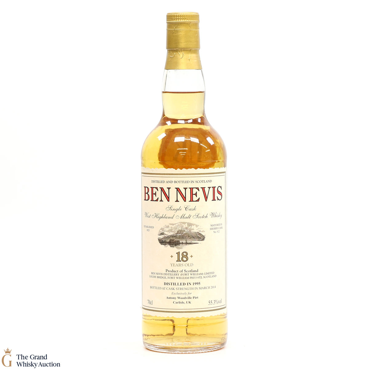 Ben Nevis - 18 Year Old 1995 - Single Cask #922