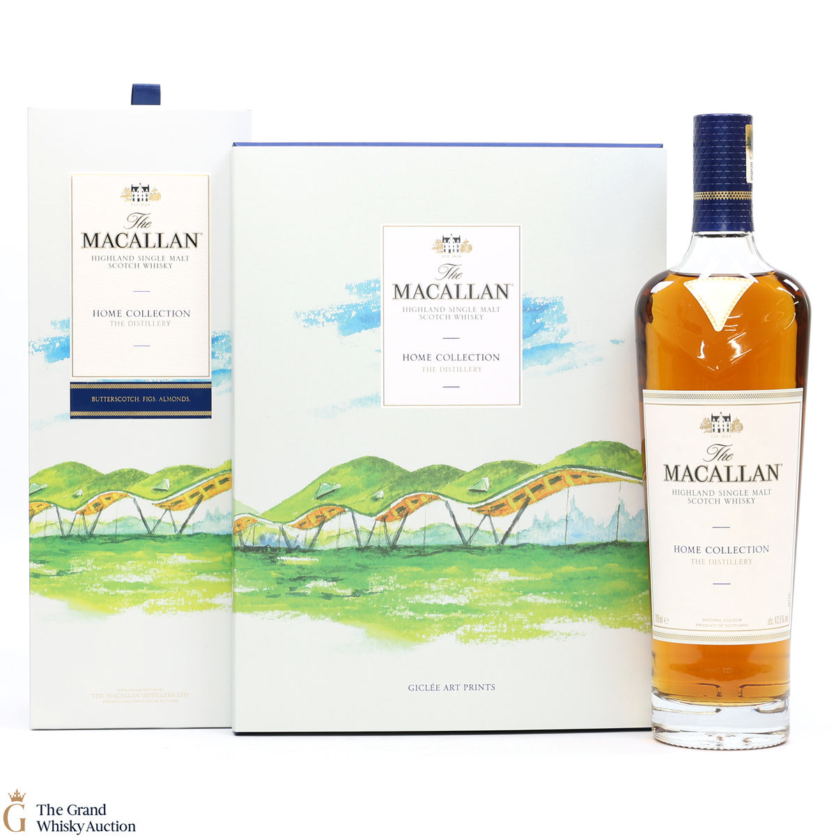 Macallan - Home Collection - The Distillery (1x70cl) & Giclee Art Prints