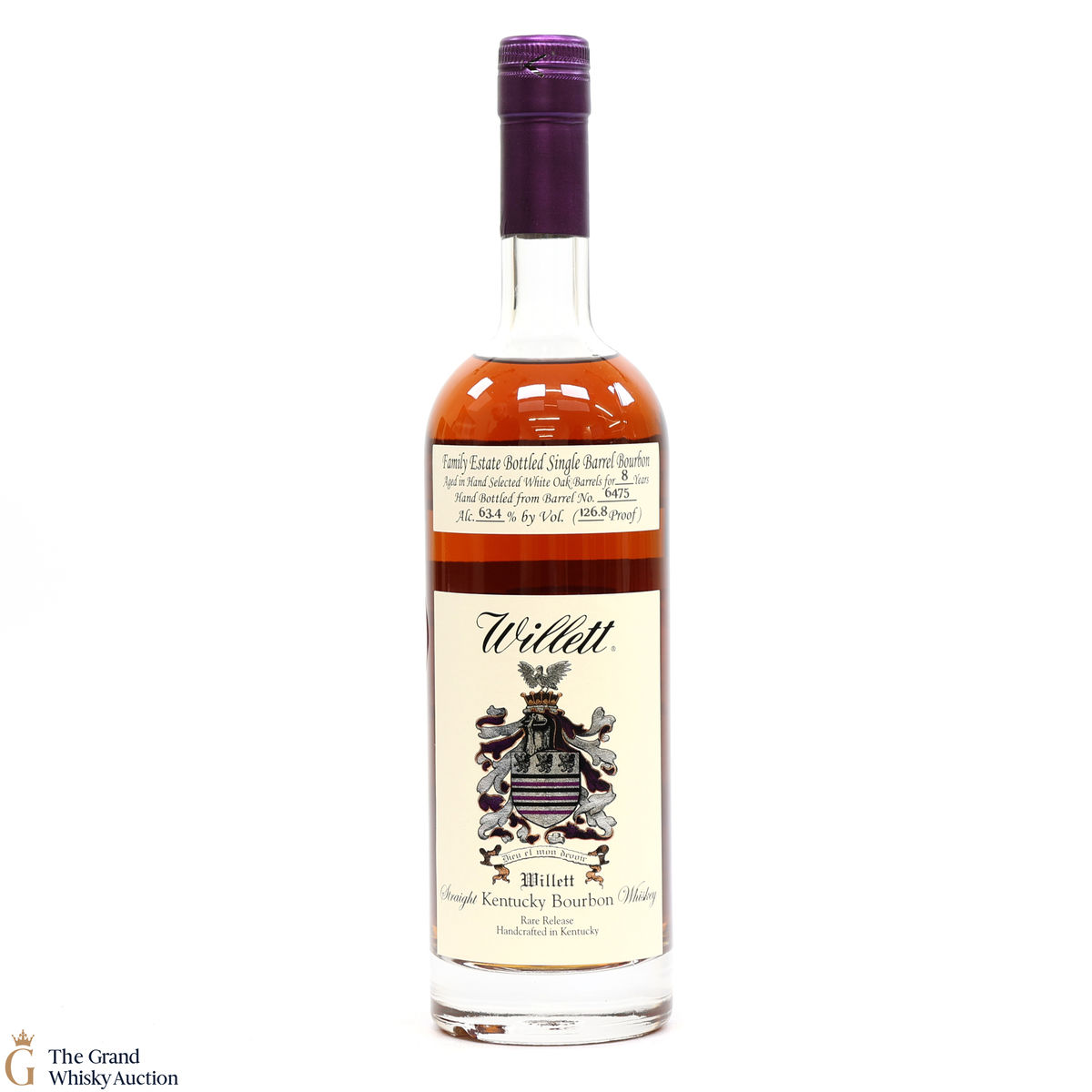 Willett Family Estate - 8 Year Old Single Barrel Bourbon #6475 - The Lexington