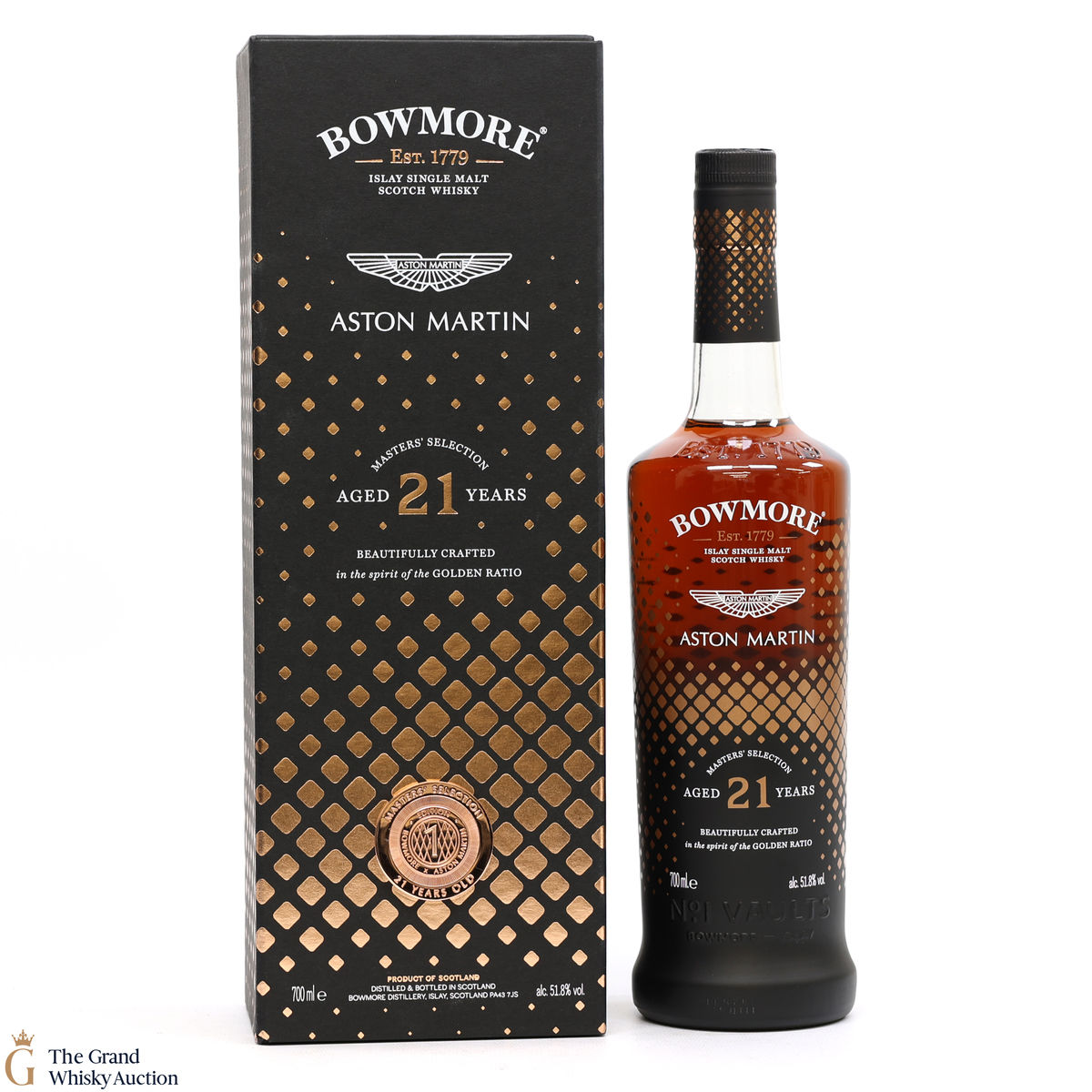 Bowmore - 21 Year Old - Aston Martin - Masters Selection Edition 1