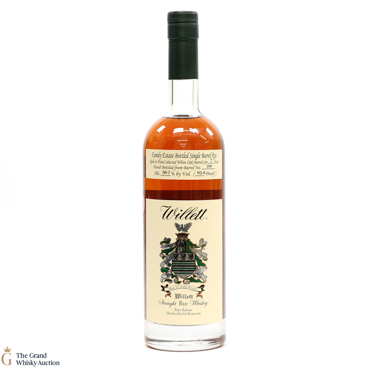 Willett Family Estate - 7 Year Old Single Barrel Rye #2111 - Hedonism Wines Exclusive