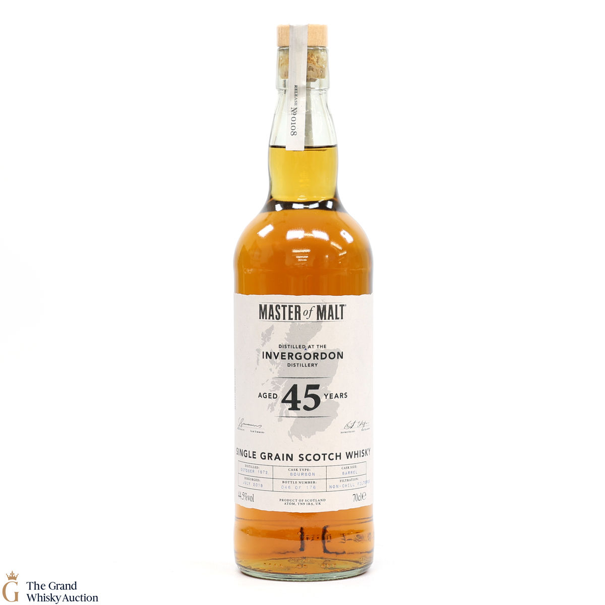 Invergordon - 45 Year Old - Master of Malt #108