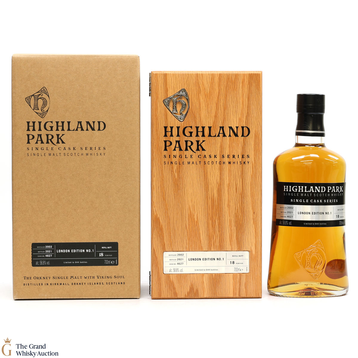 Highland Park - 18 Year Old Single Cask Series #4627 - London Edition No.1