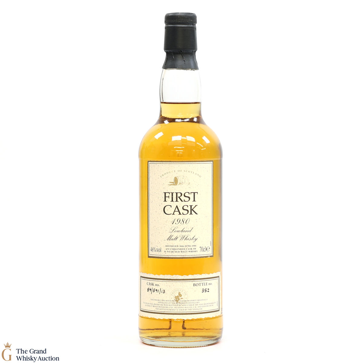 Bladnoch - 16 Year Old 1980 #89/591/13 - First Cask