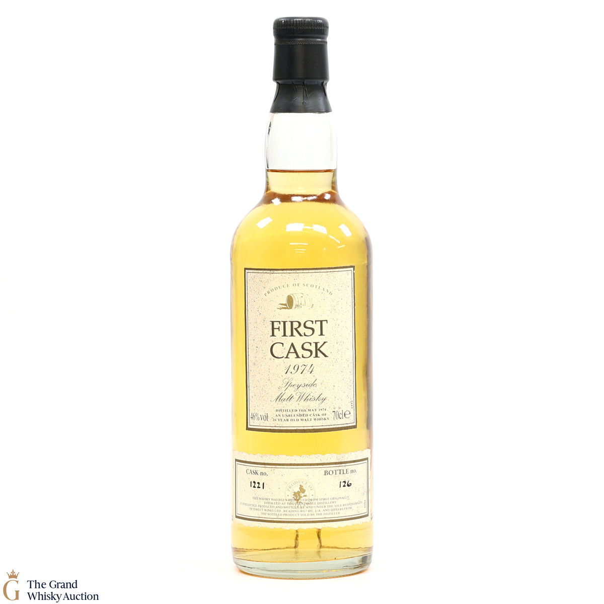 Strathmill - 26 Year Old 1974 #1221 - First Cask