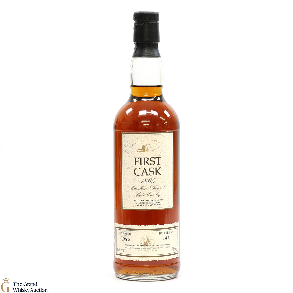 Macallan - 29 Year Old 1965 #1056 - First Cask
