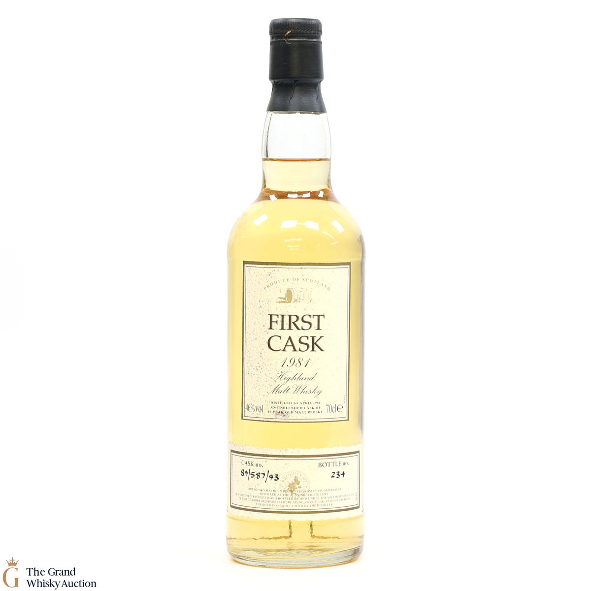 Teaninich - 16 Year Old 1981 #89/587/93 - First Cask
