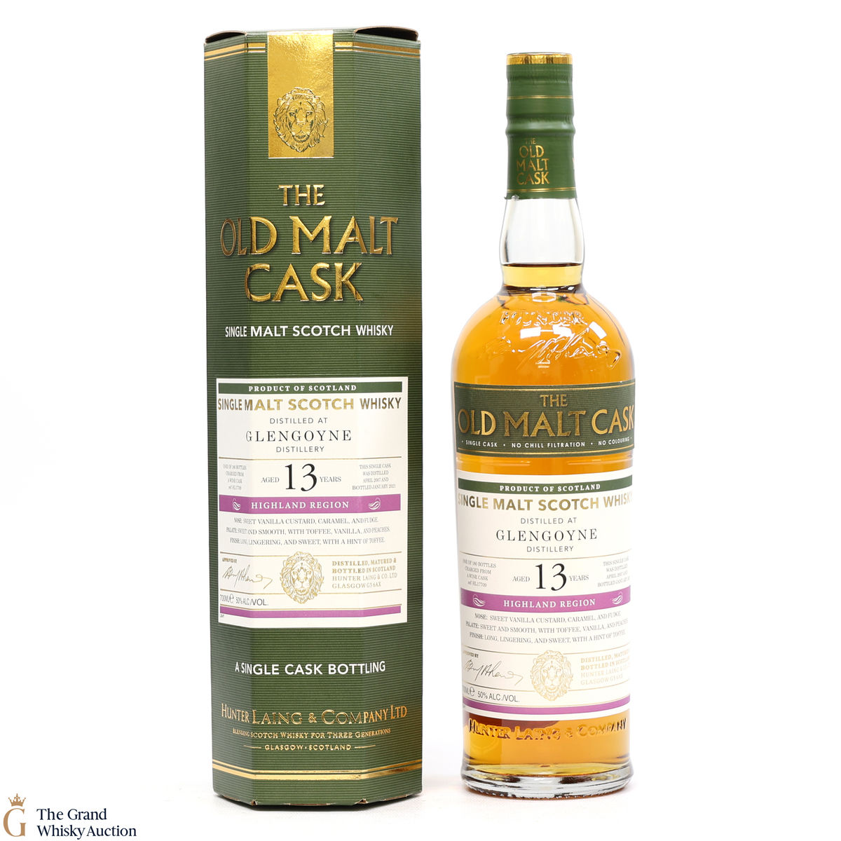 Glengoyne - 13 Year Old 2007 - Single Cask #HL17709 - Old Malt Cask