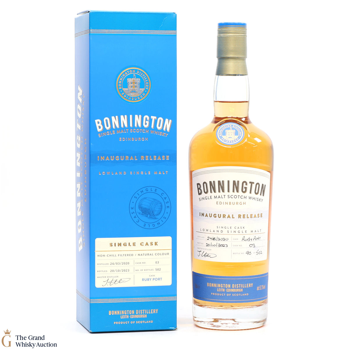 Bonnington - 3 Year Old 2020 - Ruby Port Cask #3 - Inaugural Release
