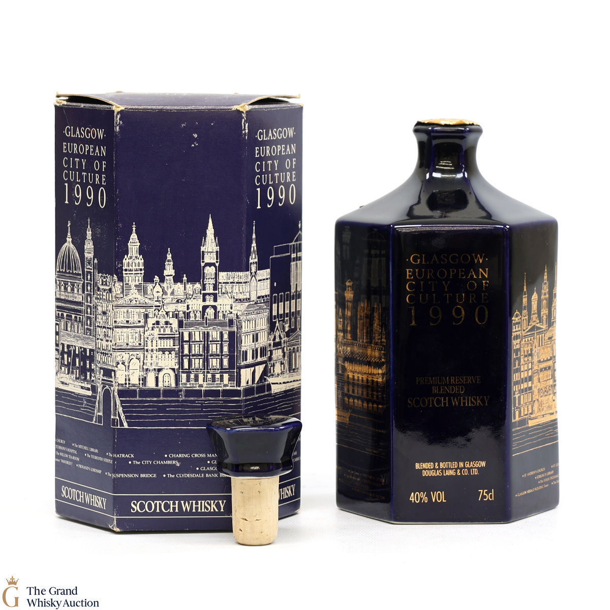 Glasgow European City of Culture 1990 - Douglas Laing 75cl