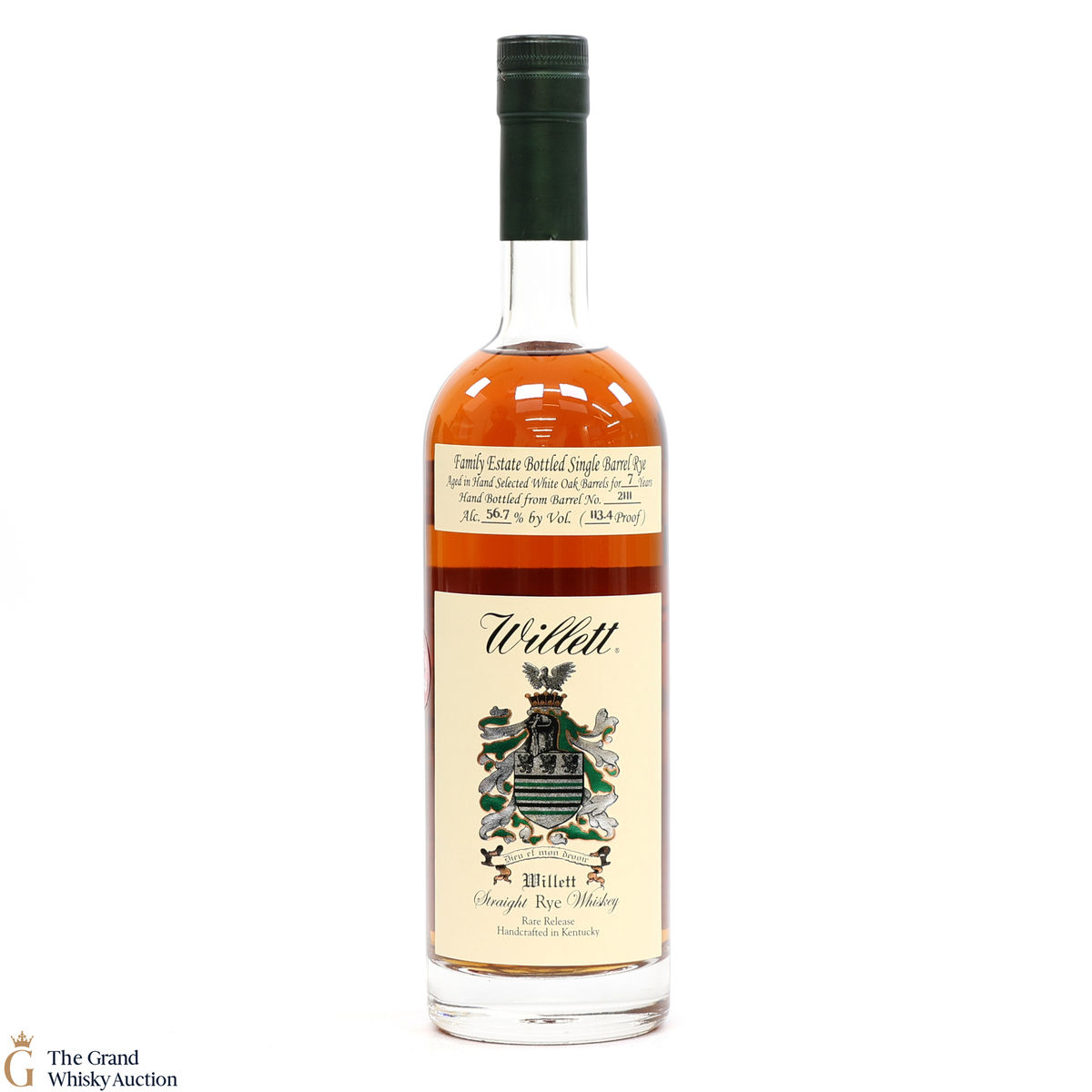 Willett Family Estate - 7 Year Old Single Barrel Rye #2111 - Hedonism Wines Exclusive
