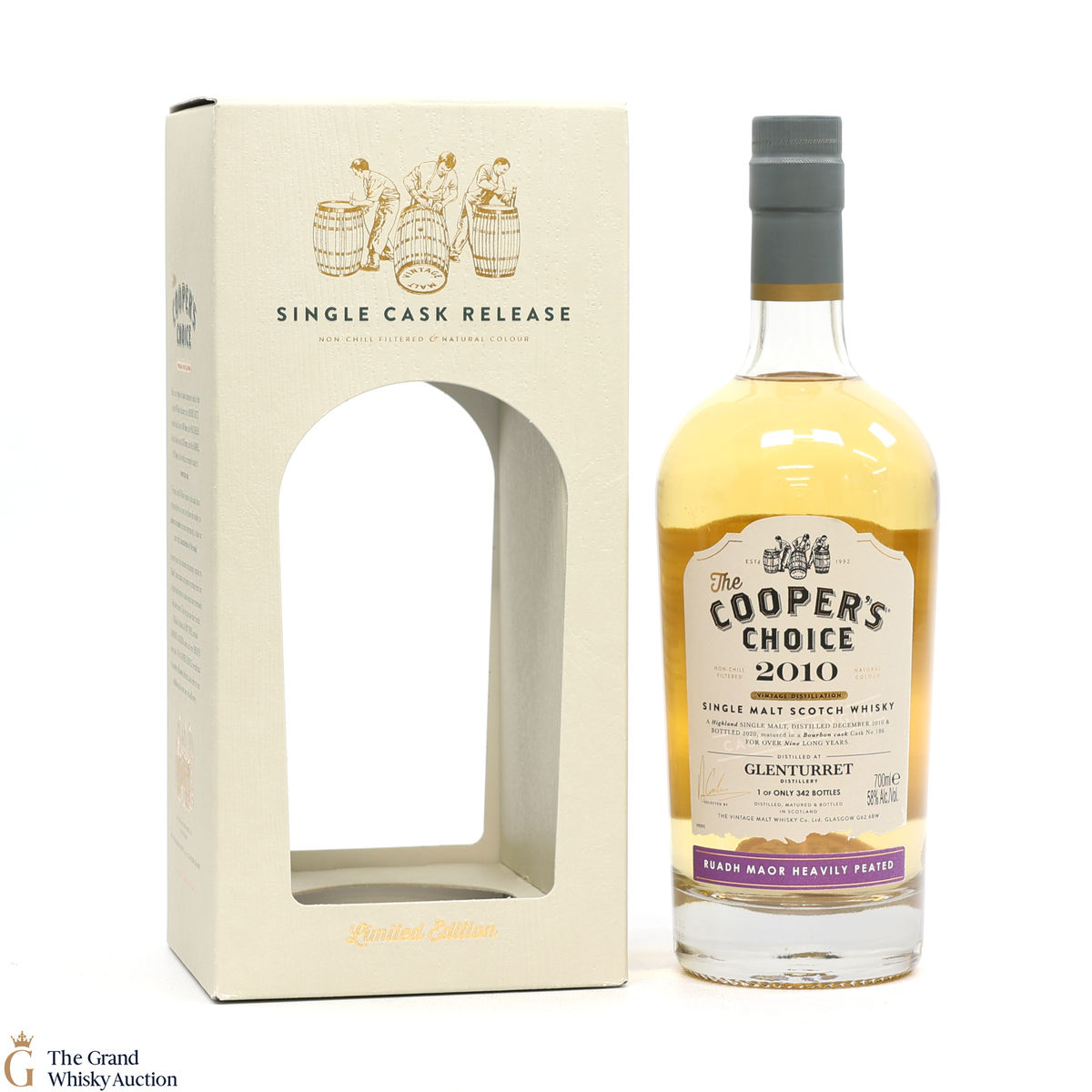 Glenturret - 9 Year Old 2010 - Single Cask #186 - The Coopers Choice