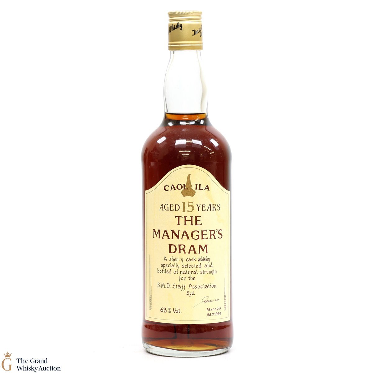 Caol Ila - 15 Year Old - Manager's Dram 1990 (75cl)