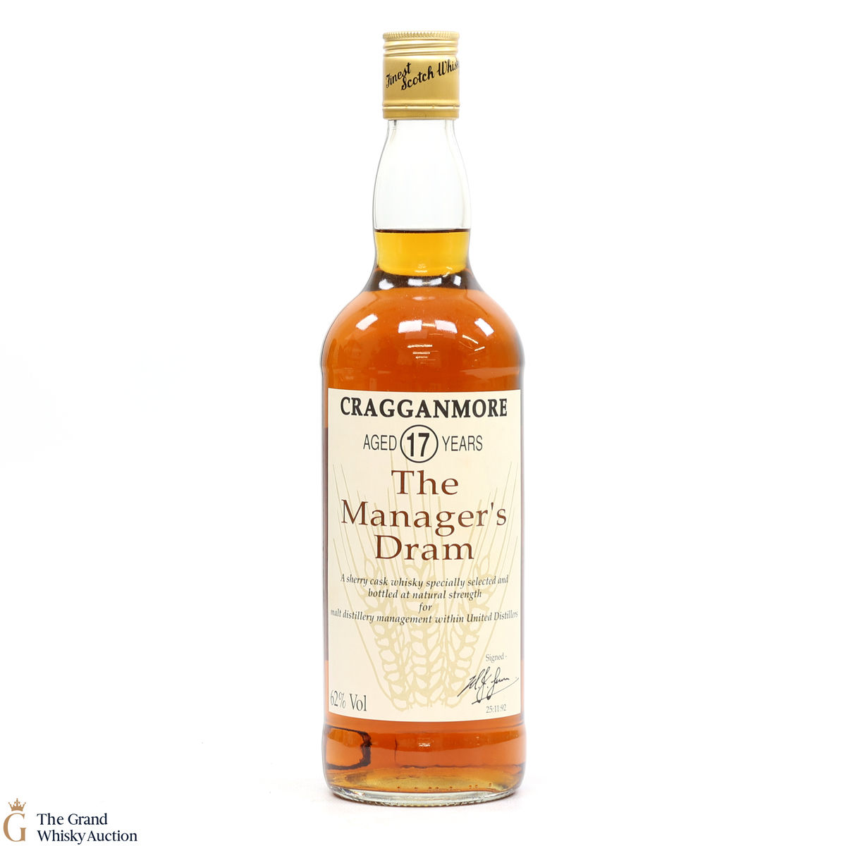 Cragganmore - 17 Year Old - Manager's Dram (75cl)