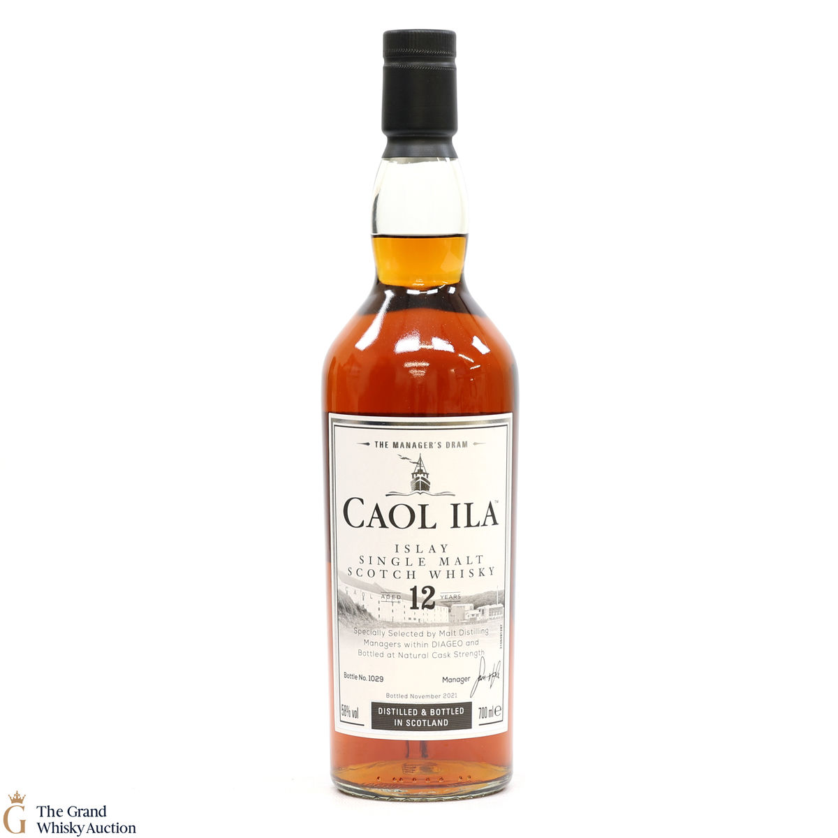 Caol Ila - 12 Year Old - Manager's Dram 2021