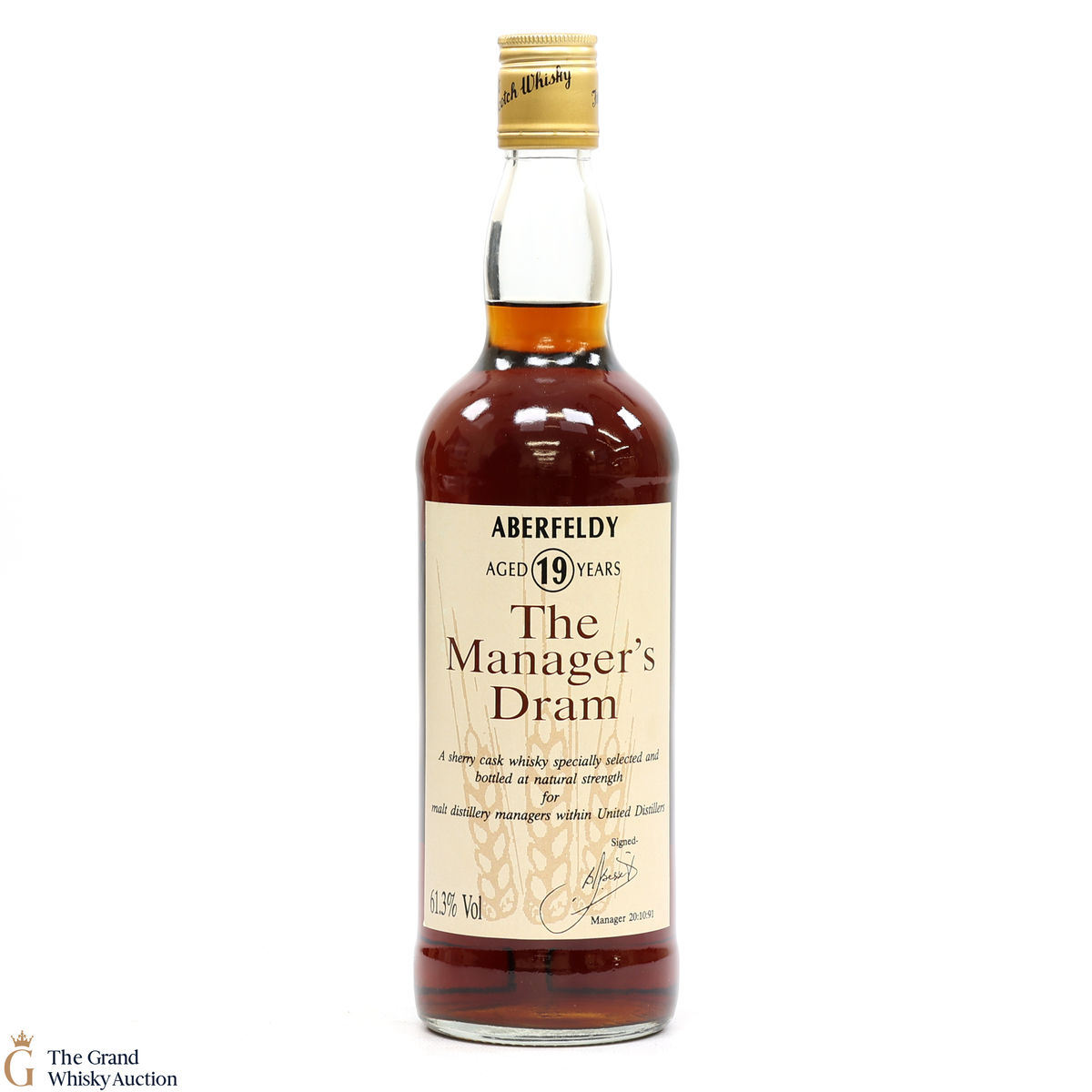 Aberfeldy - 19 Year Old 1991 - Manager's Dram 