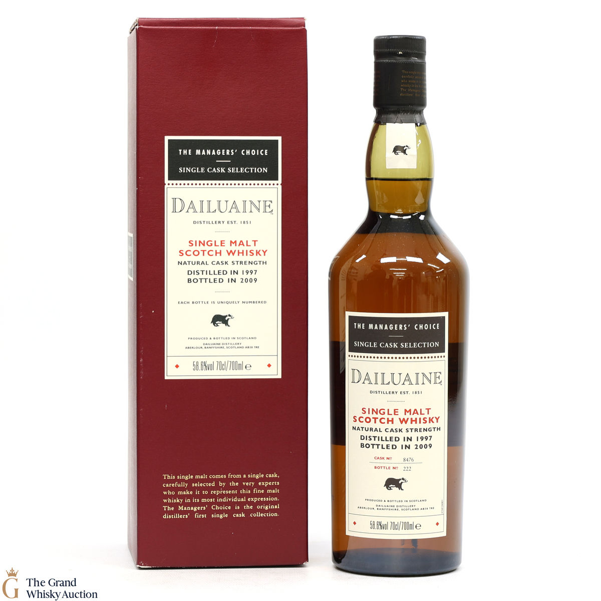 Dailuaine - 1997 The Managers' Choice - Single Cask Selection