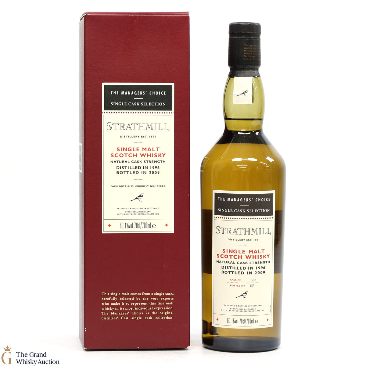 Strathmill - 1996 The Managers' Choice - Single Cask Selection