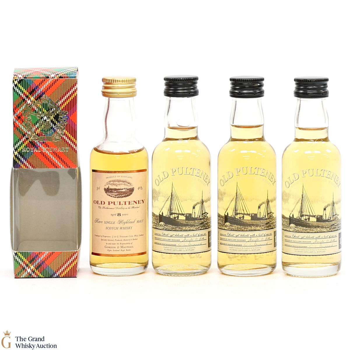 Old Pultney - Assorted Miniatures (4 x 5cl)