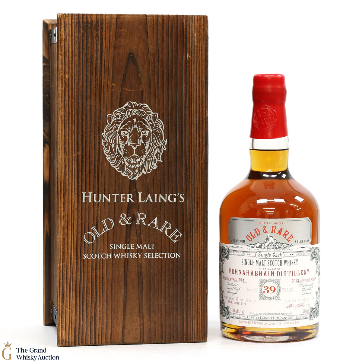 Bunnahabhain - 39 Year Old 1974 - Hunter Laing - Old & Rare 