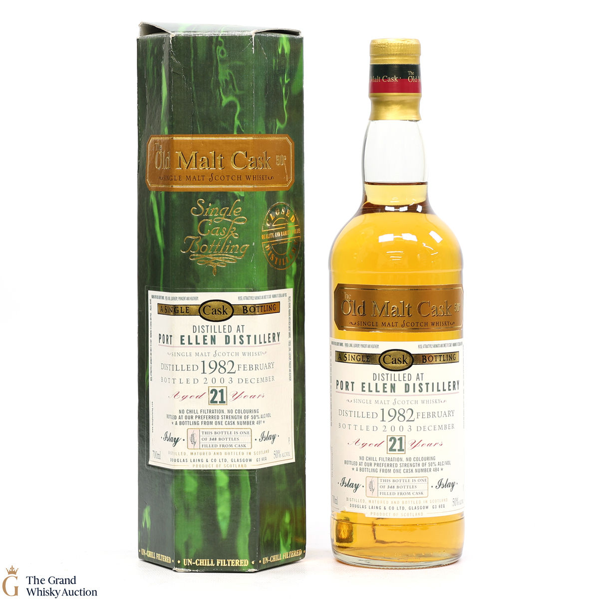Port Ellen - 21 Year Old 1982 #484 - Old Malt Cask 