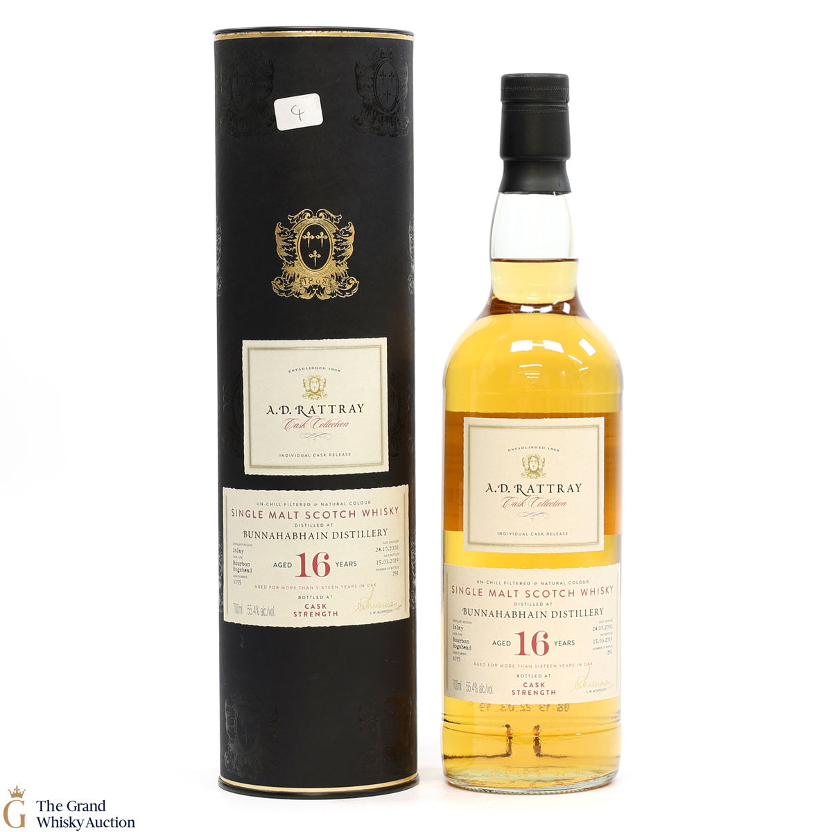 Bunnahabhain - 16 Year Old 2002 Single Cask #3055 - A.D. Rattray Cask Collection