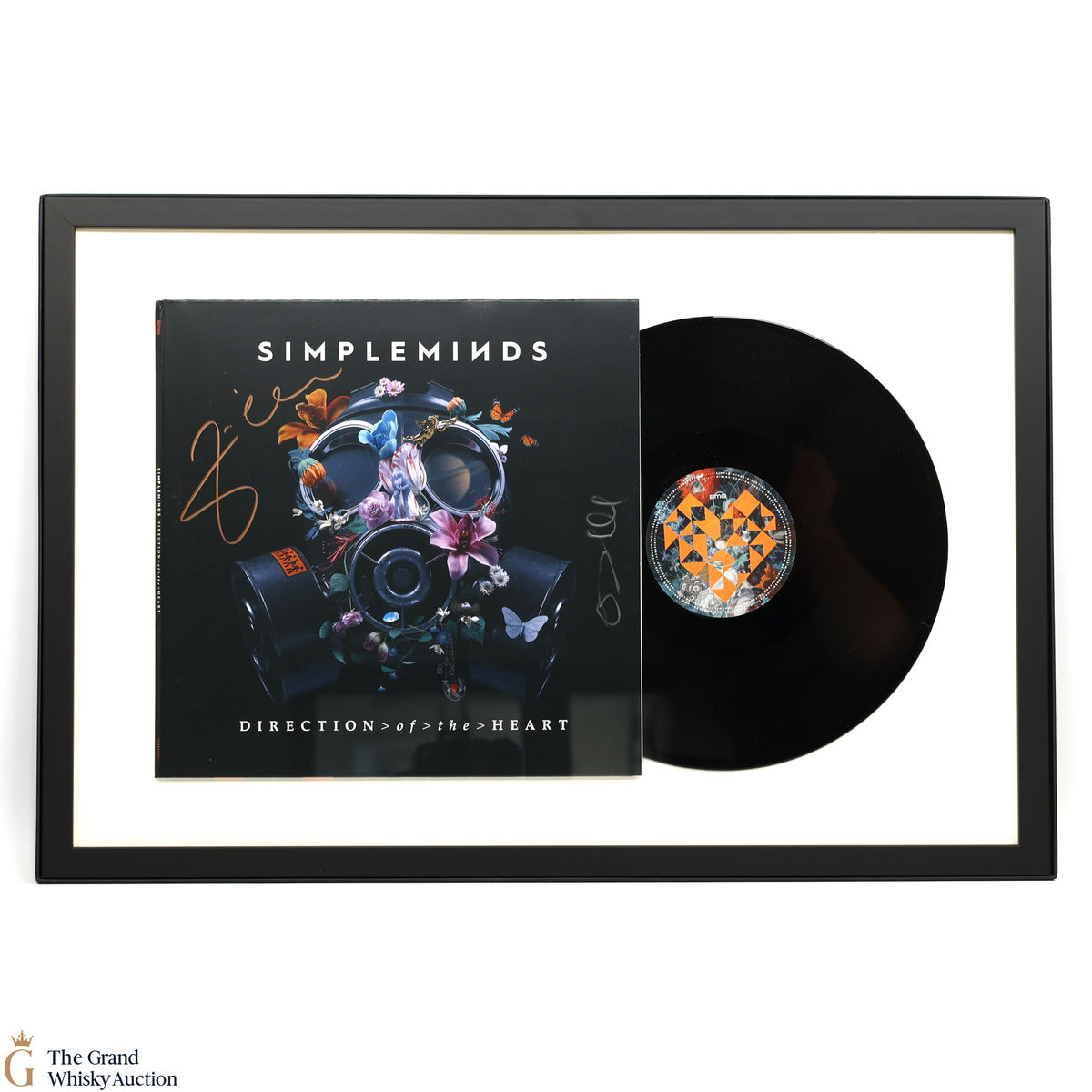 Macallan - The Spirit of 1926 - Simple Minds Framed Vinyl Record (SIGNED)