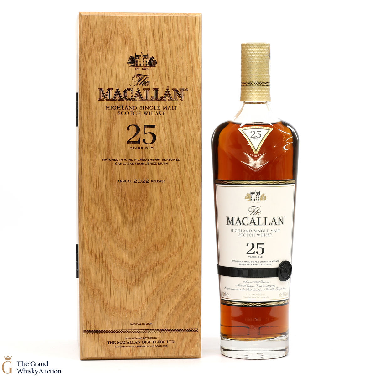 Macallan - 25 Year Old - Sherry Oak - 2022