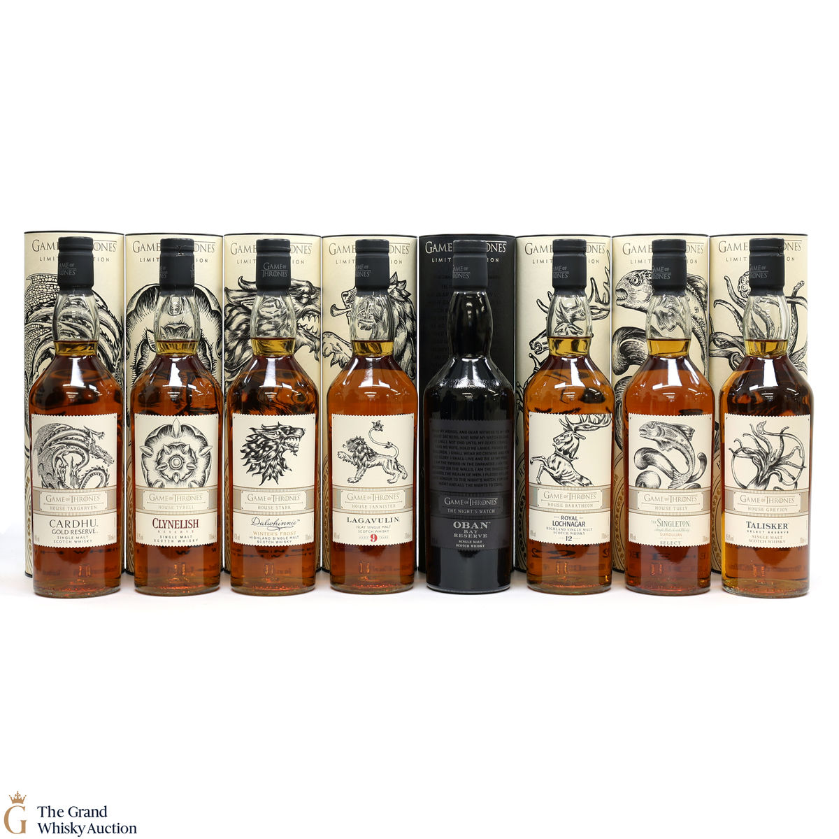 Game of Thrones - Limited Editions - 8 x 70cl