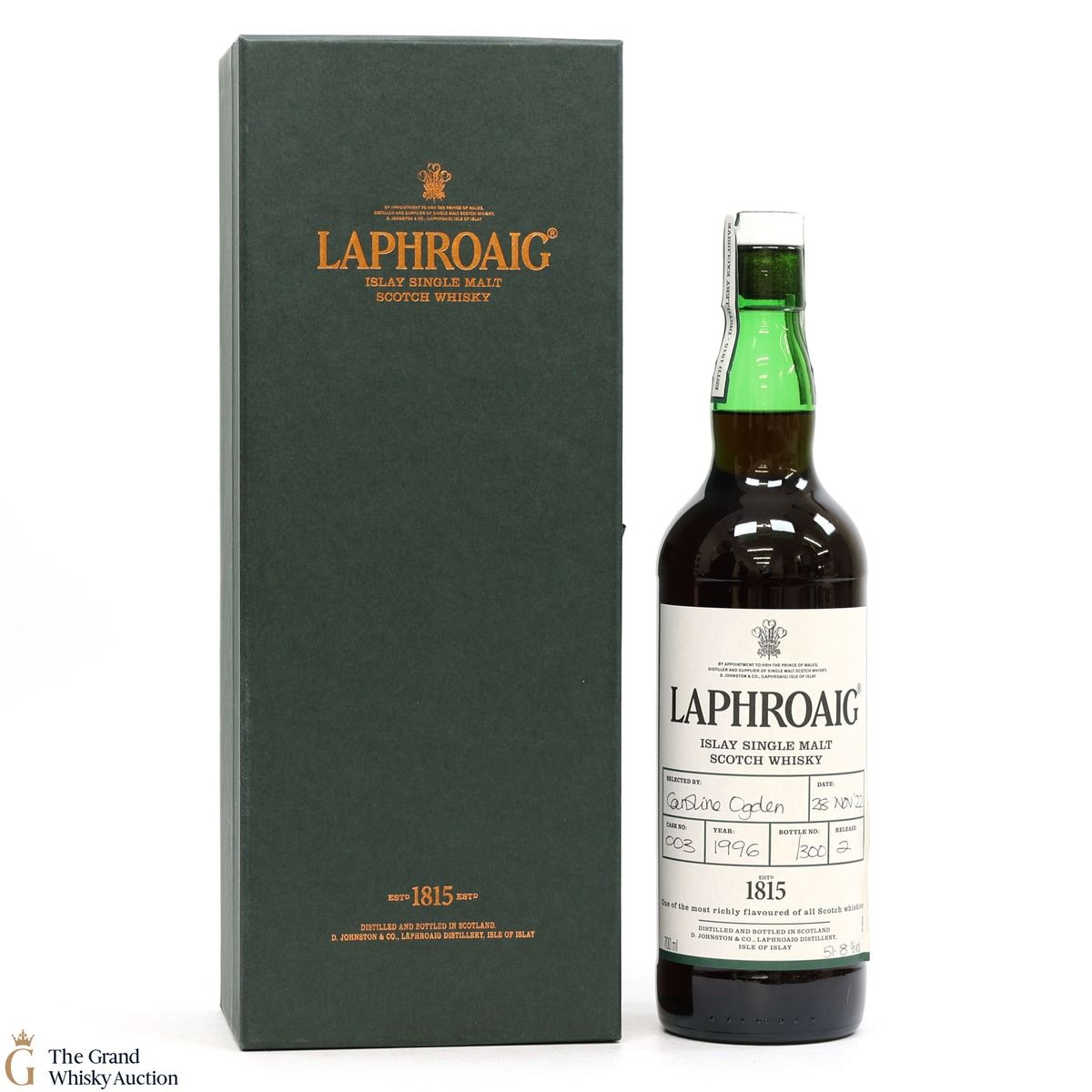 Laphroaig - 1996 Single Cask #003 - Hand Fill Release #2 2022 