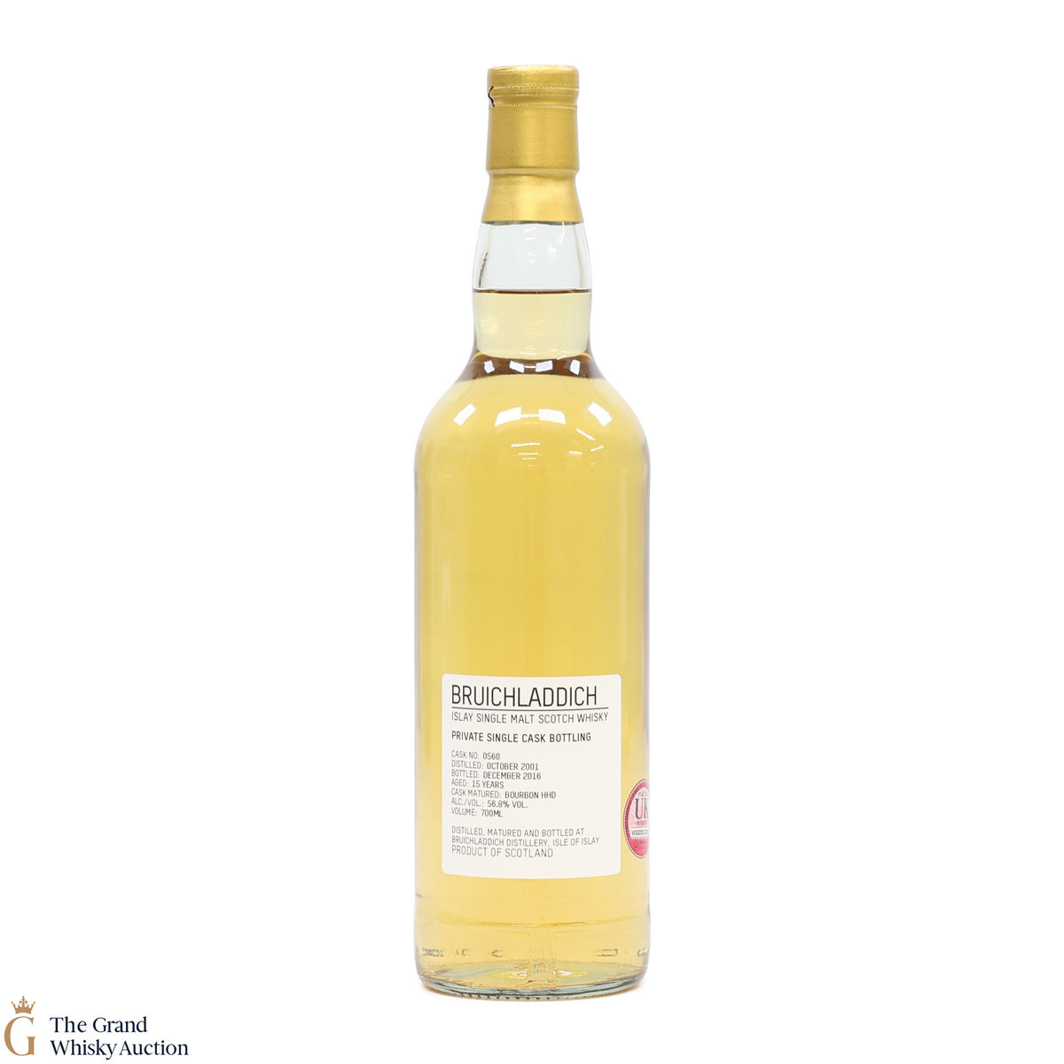 Bruichladdich - 15 Year Old - Private Cask #0560