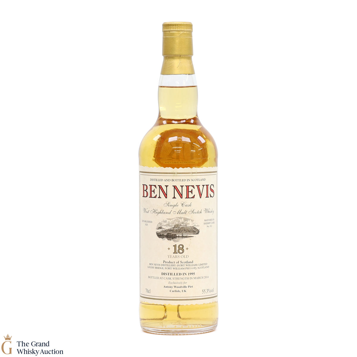 Ben Nevis - 18 Year Old 1995 - Single Cask #922