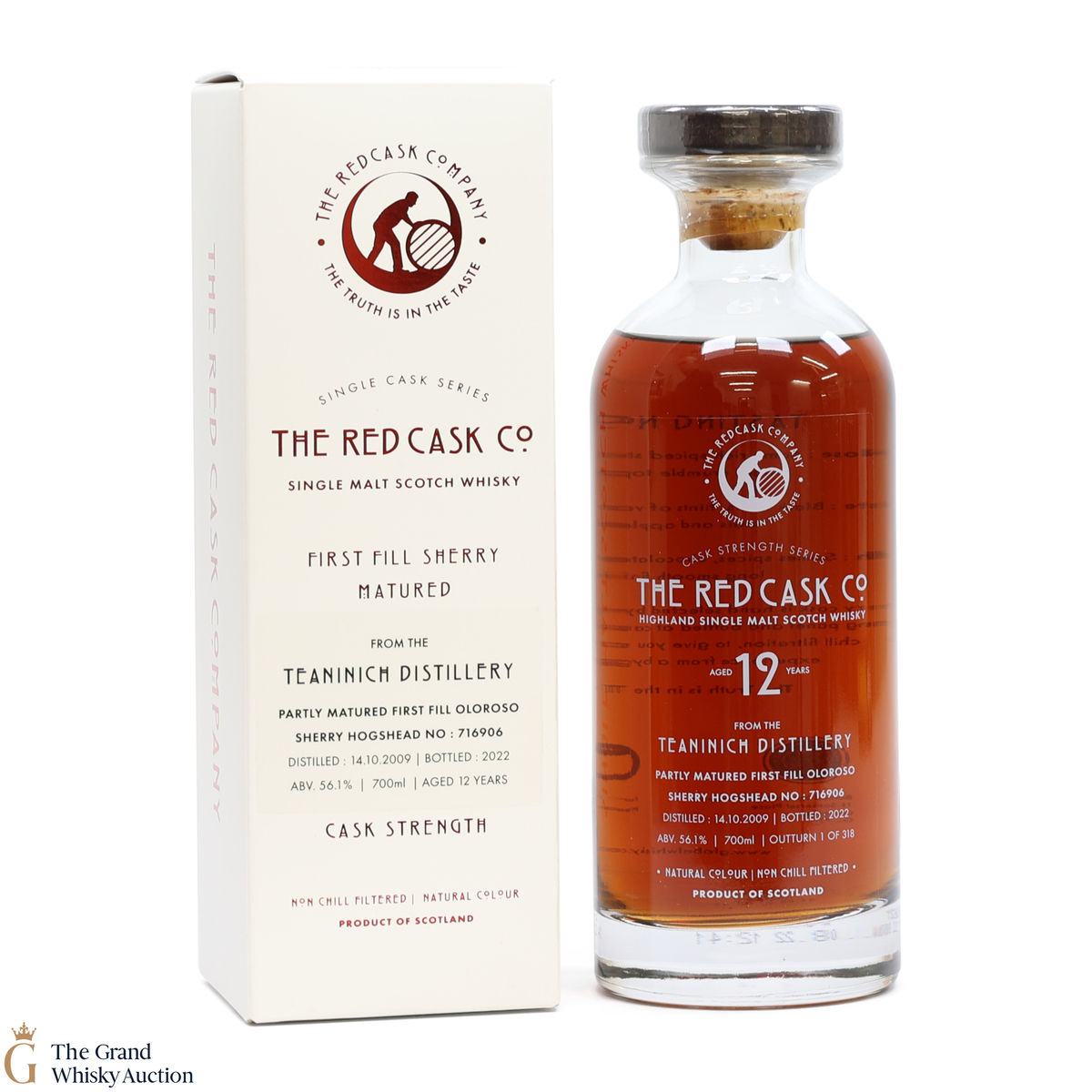Teaninich - 12 Year Old 2009 #716906 - The Red Cask Co