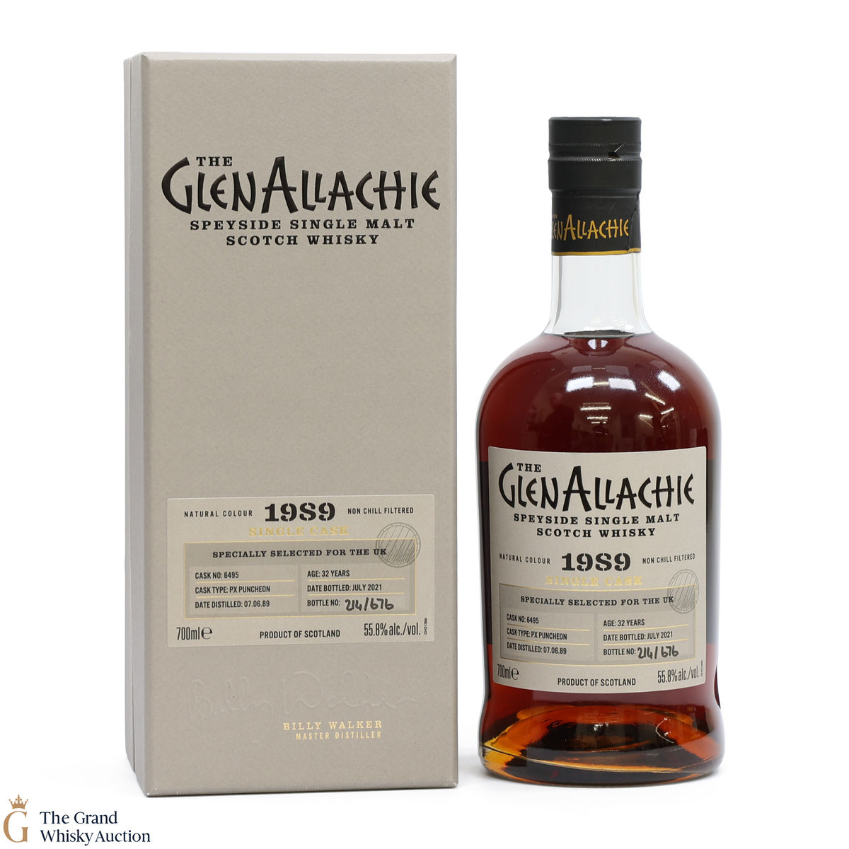GlenAllachie - 32 Year Old 1989 Single Cask #6495