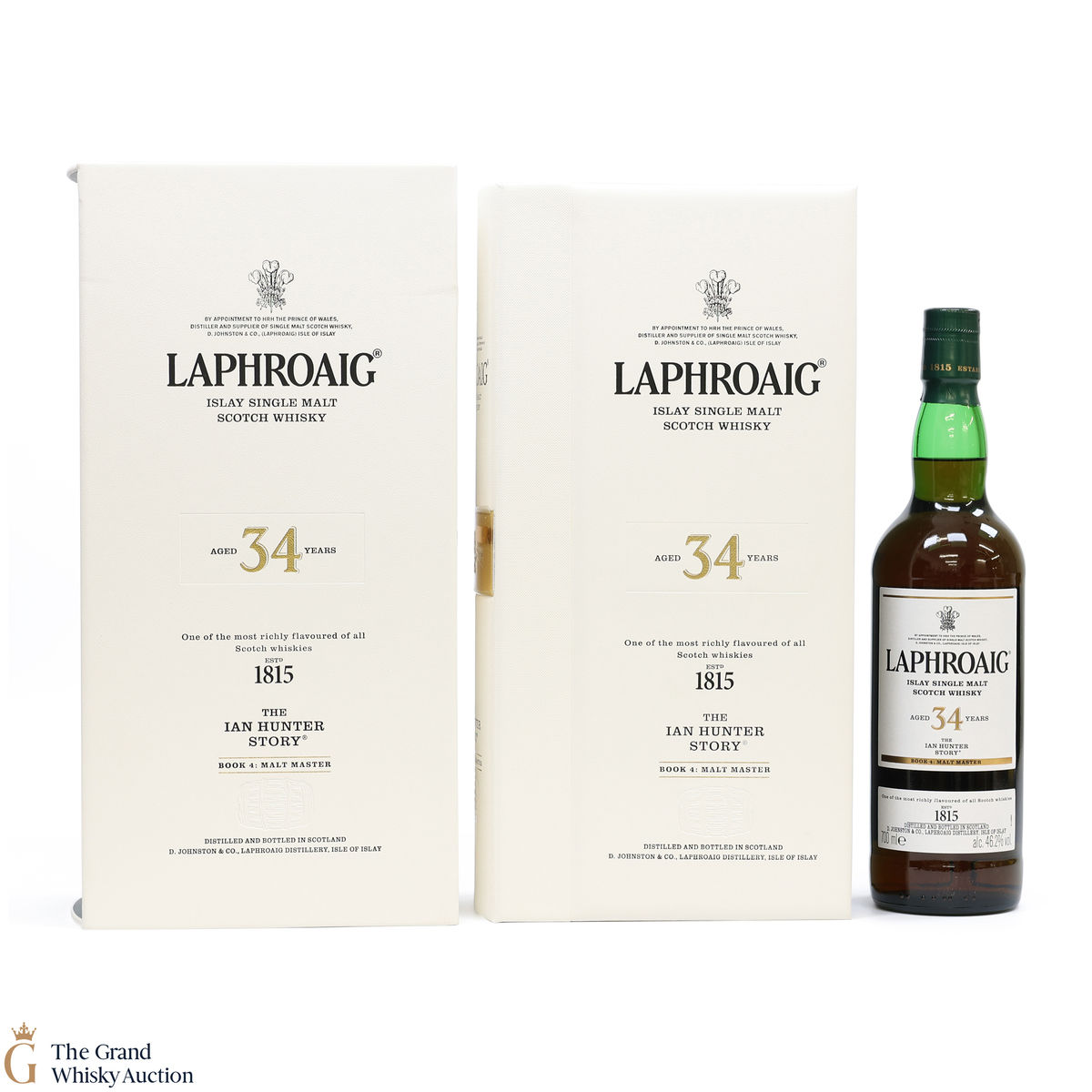 Laphroaig - 34 Year Old - The Ian Hunter Story - Book 4: Malt Master