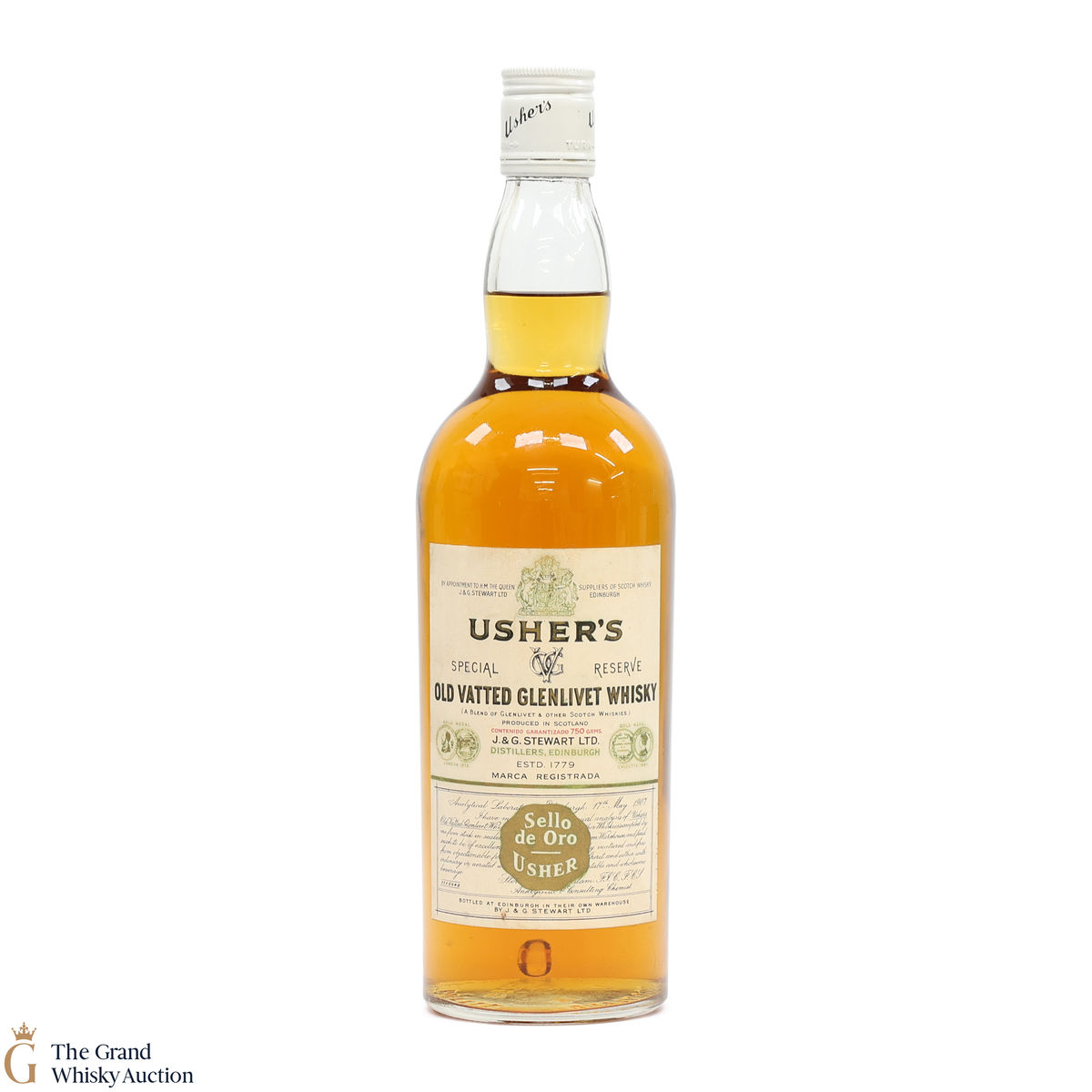 Usher's - Old Vatted Glenlivet 1970s (75cl)