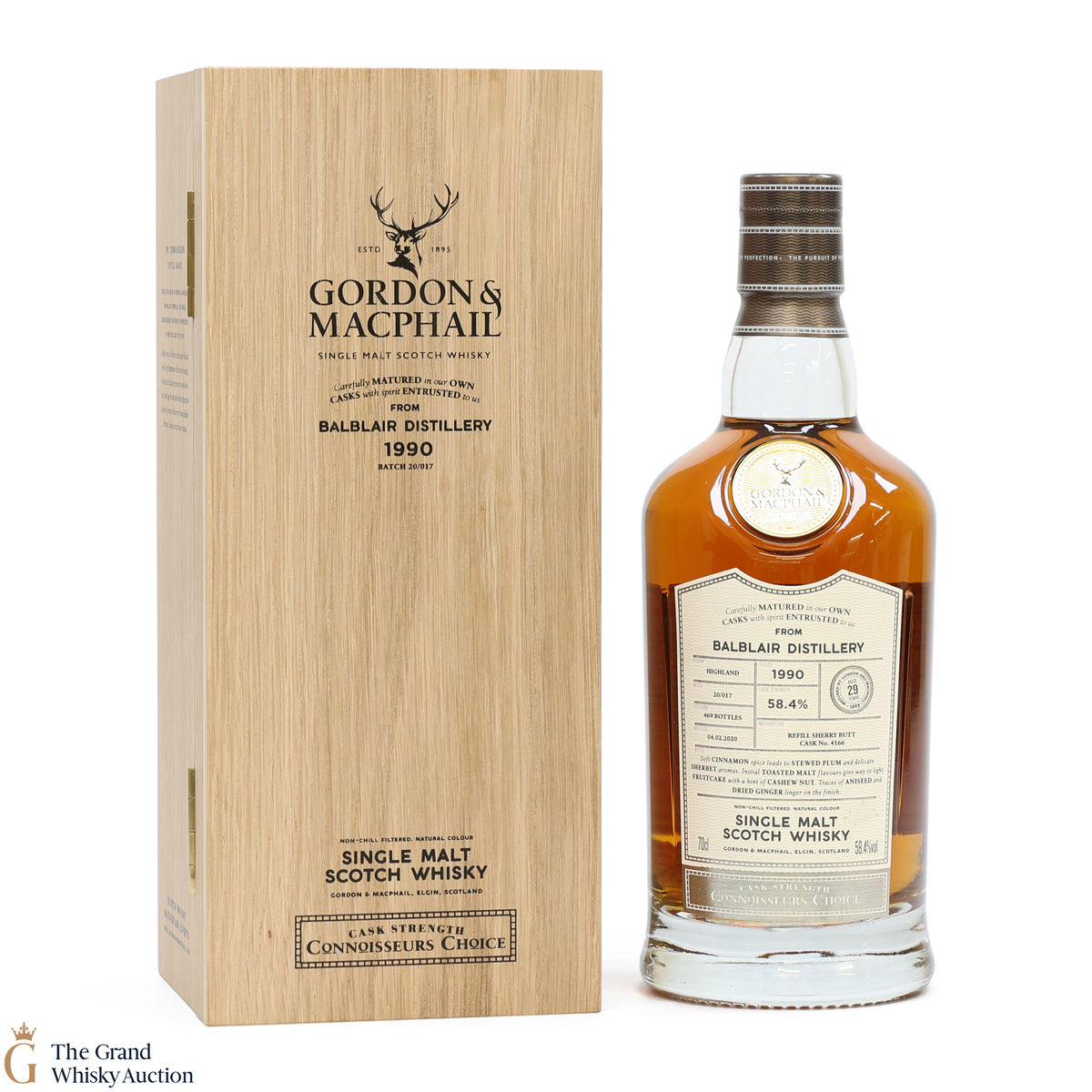 Balblair - 29 Year Old 1990 Batch #20/017 - Gordon & MacPhail Connoisseurs Choice